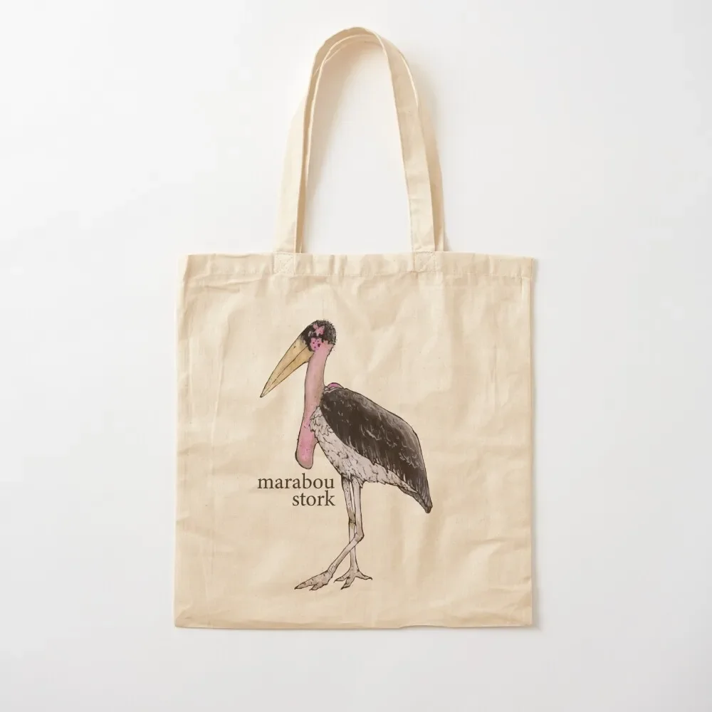 

Marabou Stork Tote Bag tote bag Gift bag cute pouch