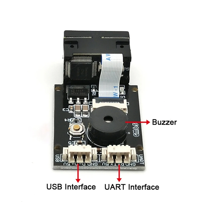 Imagem -04 - Barcode Scanner Module para Bus e Supermercado 2x Gm65 1d 2d Usb Uart Pdf417 Bar Code Reader qr Code