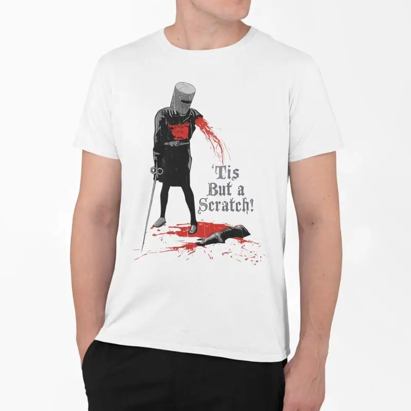 Tis But A Scratch Black Knight T-Shirt