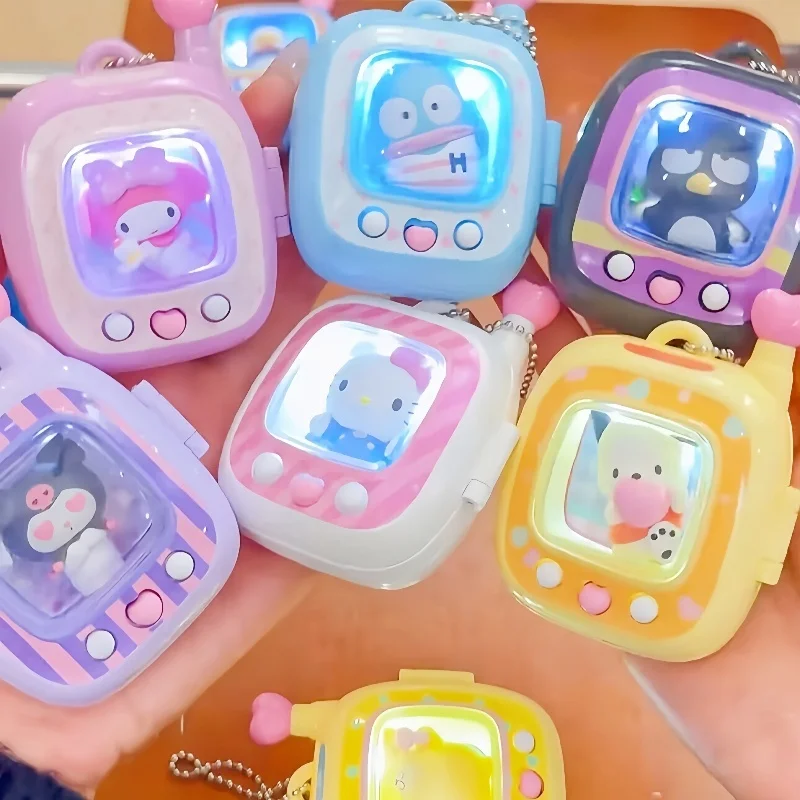 

Genuine Hello Kitty Pocket Elf Pendant Series Kuromi Blind Box Melody Cute Decorative Ornament Collectible Toy Birthday Gift