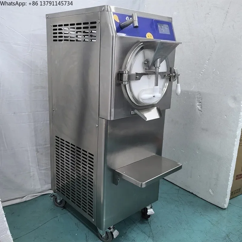 Hard Ice Cream Machine Commercial Production Equipment for Milk Tea Shop Automatic Mung Bean Ball 15L Stall Buffet Restaurant