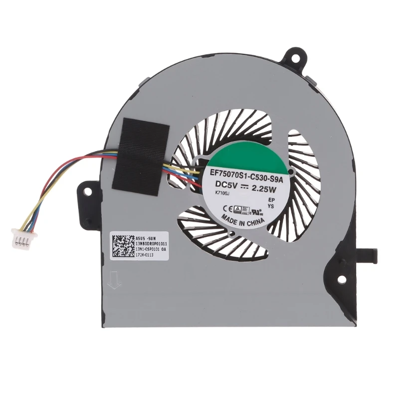 Ventilador de CPU para ASUS-ROG Strix GL502 THIN CPU Laptop Notebook GL502VY GL502VM Cooler Drop Shipping