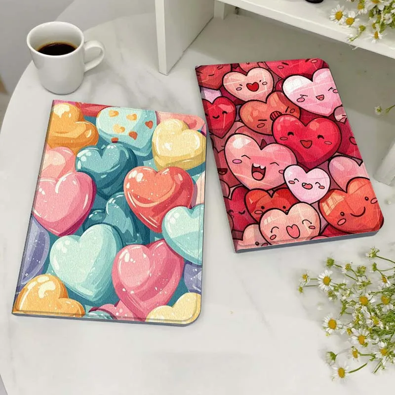 

Cartoon Love Art Pattern For Legion Xiaoxin Pad Y700 K10 M10 P11 K11 Pro Plus 10.6 11.5 Inch 2021 2023 2025 Tablet Case