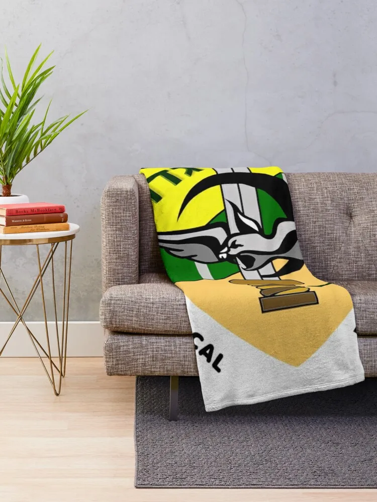 Caracal Battalion Logo Throw Blanket blankets and throws Large Blankets Sofas Of Decoration Blankets For Bed