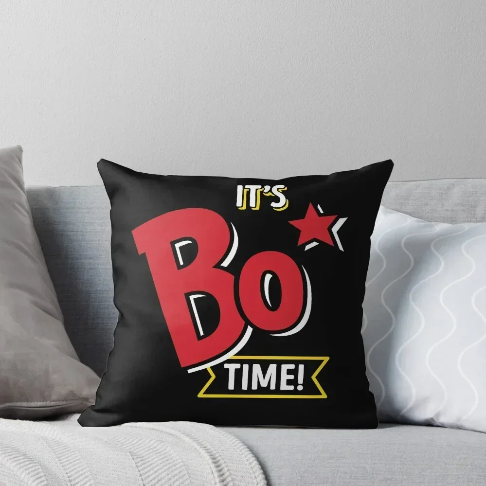 

It's Bo Time! - Bojangles Throw Pillow Christmas Pillowcase Custom Cushion luxury covers autumn pillowcase pillow