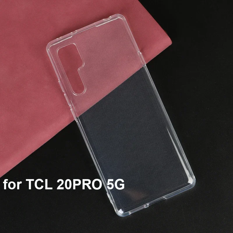 Soft TPU Case For TCL 20S 20L Plus 20 SE Pro Transparent Silicone Case for TCL 20SE 20Pro 5G Back Clear Protective Cover Caps