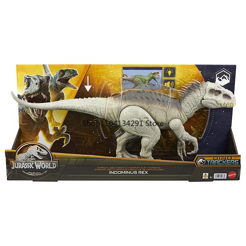 Modello originale di dinosauro Jurassic World Serie di tracker di dinosauri Tyrannosaurus Rex Regalo di compleanno per