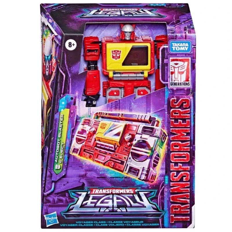 In Stock Takara Tomy Transformers G Series Legacy V-Class Recorder & Ejection Robot Anime Action Model Toys Gift Figure