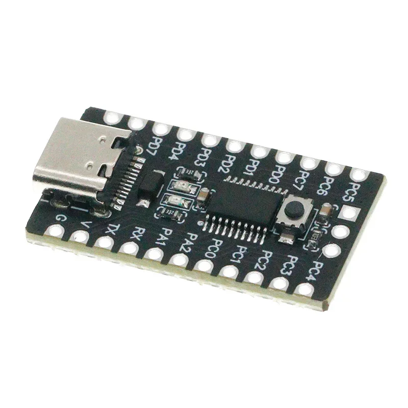 CH32V003 Development Board Minimum System Board Core Board RISC-V CH32V003F4P6 Microcontroller Module With Key TYPE-C Interface