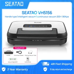 SEATAO-máquina de envasado al vacío VH5156, sellador al vacío de corte y almacenamiento, multifuncional, automática, para el hogar