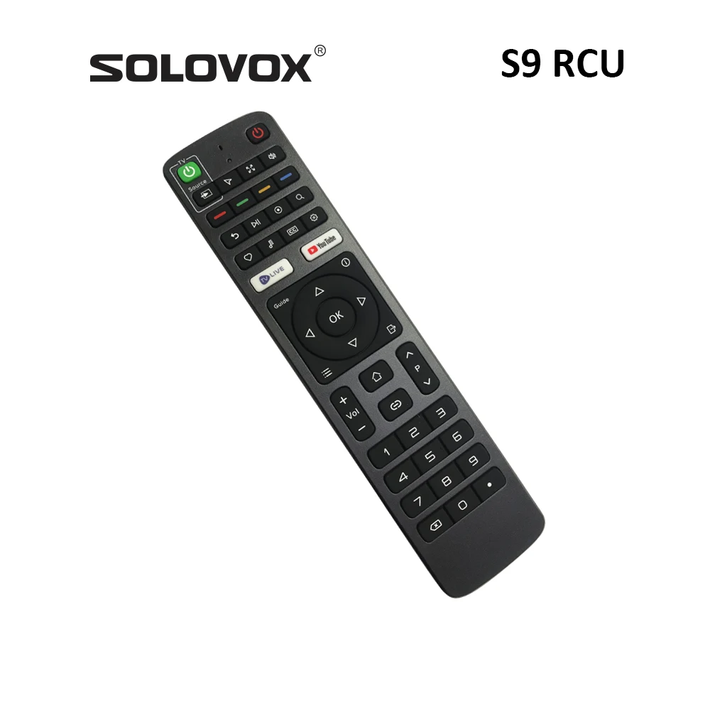 جهاز التحكم عن بعد SOLOVOX S9 ينطبق على TV Plus Pro ACEROID ACECONN SWORD وغيرها من نماذج TVONAIR TVPlus