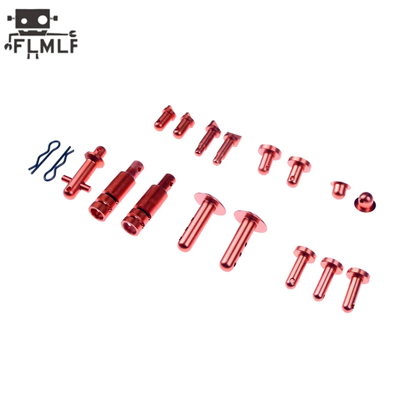 Rc Car CNC Metal Body Pin Tank Radio Box Gear Cover Wing Pins Fit 1/5 HPI ROFUN BAHA ROVAN KM BAJA 5B 5T 5SC Buggy Truck Parts