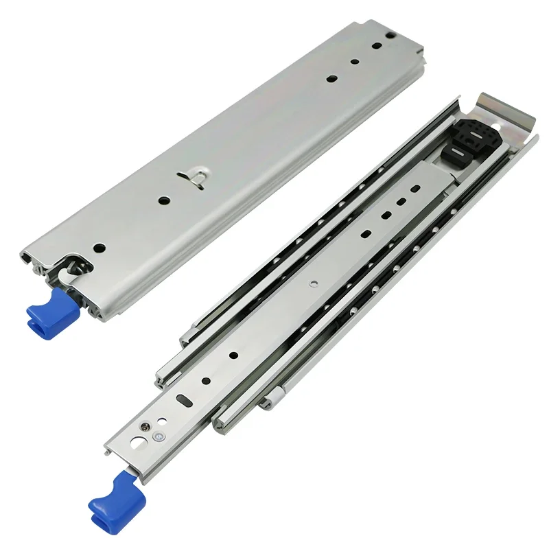 HVPAL 1500 mm Long Heavy Duty Drawer Slide with Lock-in and Lock-out for RV Locking Slide Rail