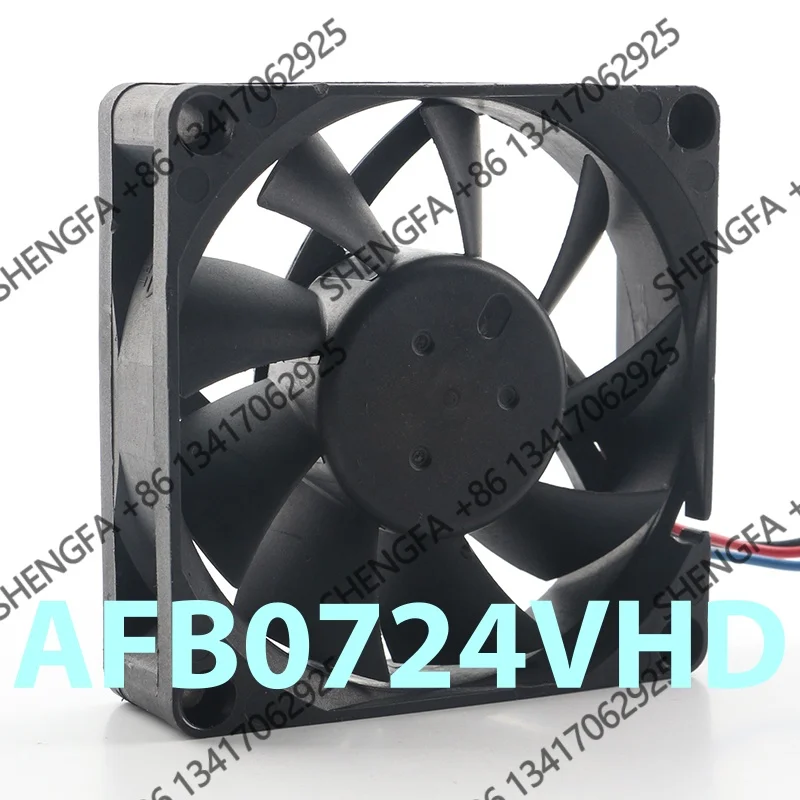 Double ball Industrial inverter Low noise ultra-thin Delta 12V 48V DC 24V 0.27A AC EC 7020 70X70X20MM 7CM AFB0724VHD cooling fan