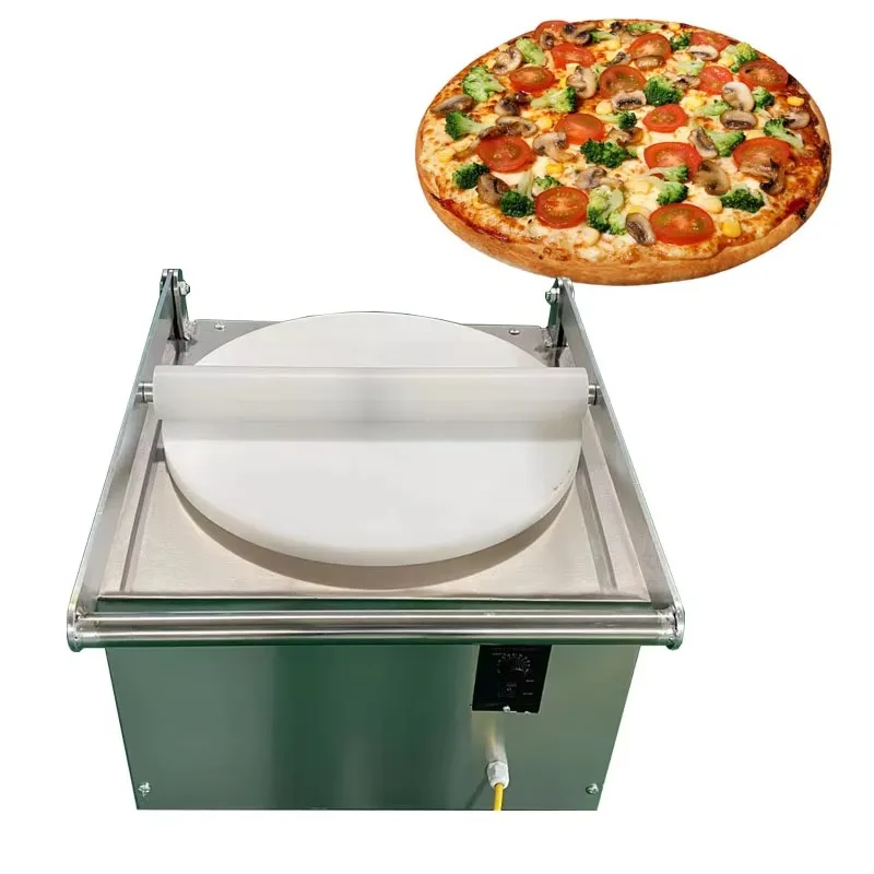 Newly Design Automatic Dough Pressing Pizza Forming Machine/Thin Pancake Making Press Machine/Pizza Presser Maker