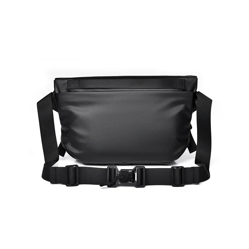 Imagem -03 - Bolsa Masculina de Peito Oxford para Mensageiro de Motocicleta Bolsa de Ombro com Tiracolo à Prova de Roubo Bolsa de Carteiro na Moda