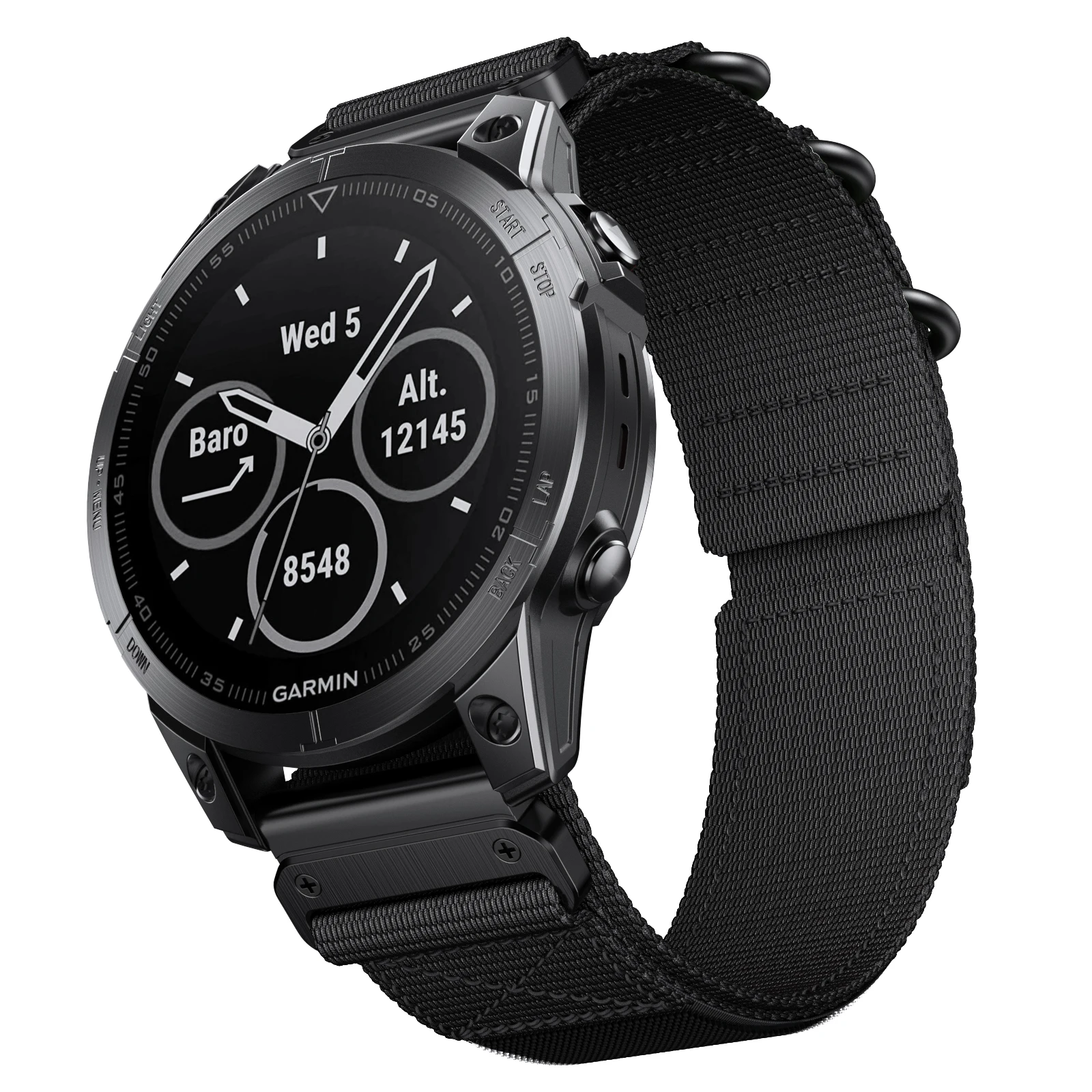 Suitable for fenix7XGarmin nylon wristband Enduro Tactix Delta D2 22mm/26mm nylon watch strap