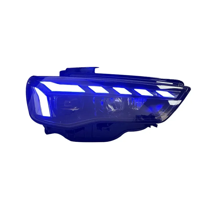 

Для Audi A3 Автомобильные светодиодные фары 2013 2014 2015 2016 8 В Седан Sportback S3 Обновление RS5 Стиль DRL Фара указателя поворота в сборе