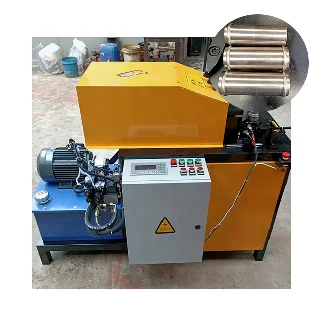 300mm Processing Diameter Hydraulic Round Pipe Drumming Machine Water Pipe Butt Drumming and Creasing Equipment