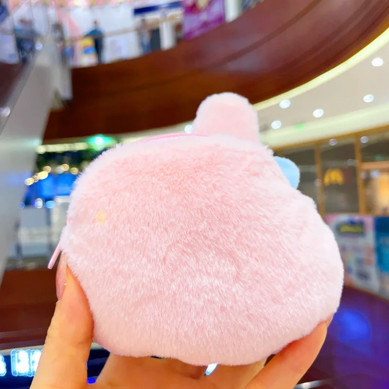 Sanrio Plush Toys Cinnamoroll Kuromi My Melody Anime Cute Plushie Keychain Pendant Cartoon Stuffed Coin Purse For Children Gift