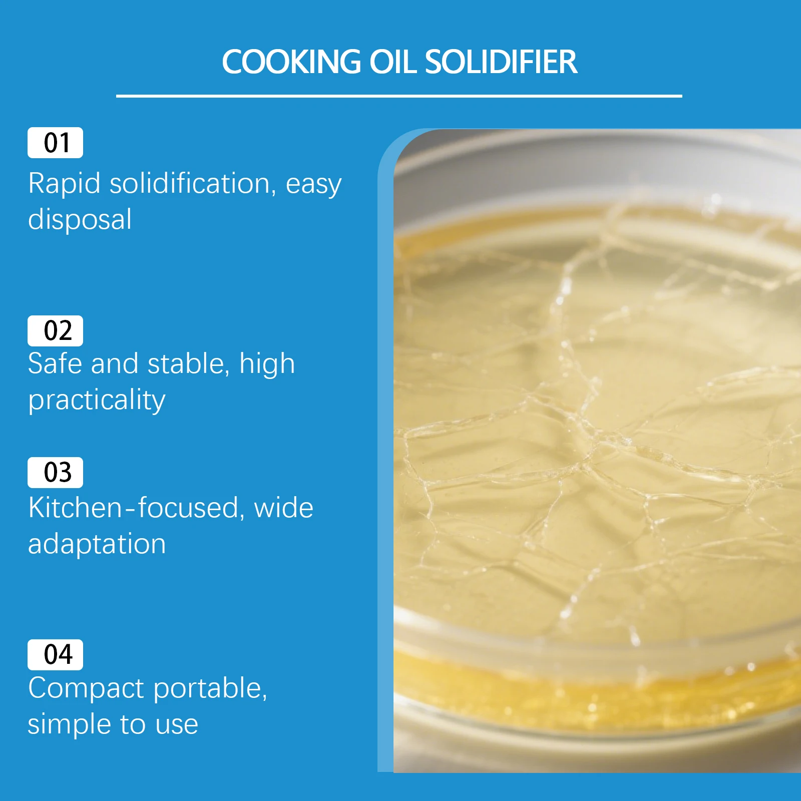 Jakehoe Kitchen Waste Oil Soli - Home Cooking Oil Disposal recension och pris