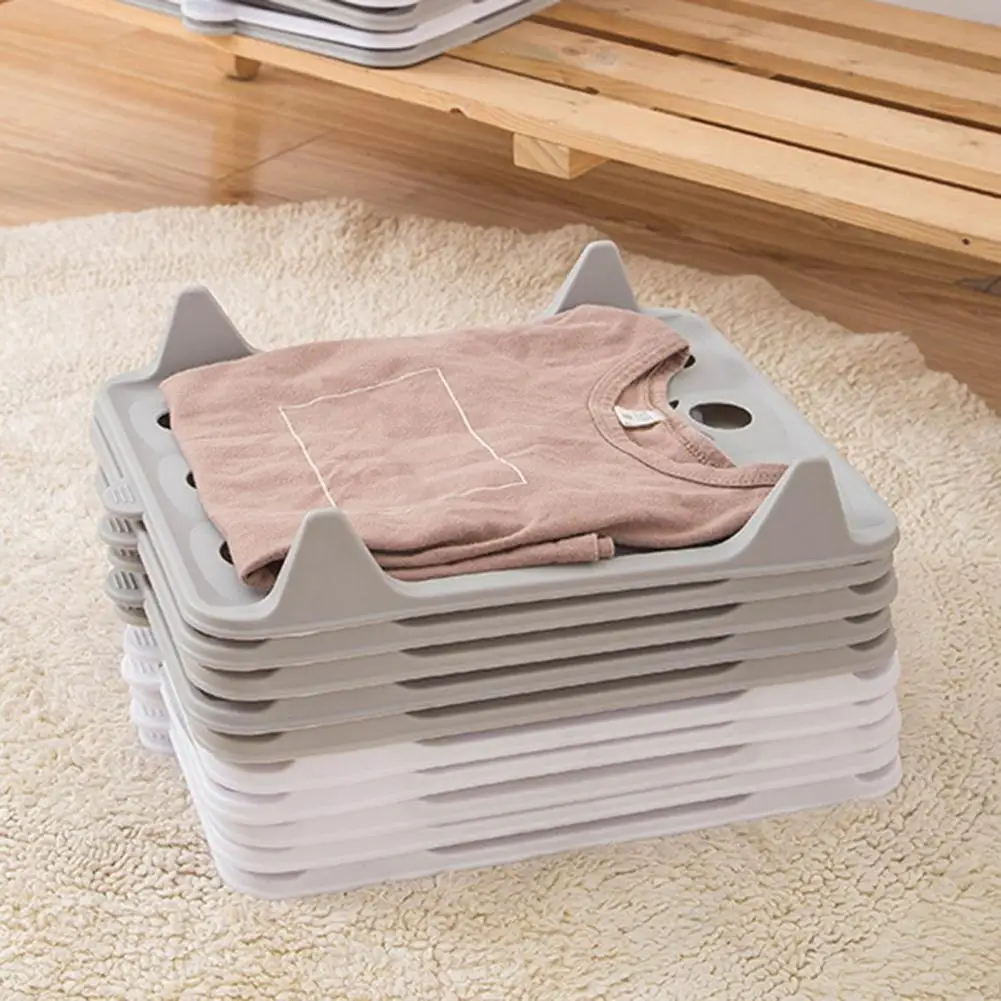 Organizador de Ropa Apilable, Tabla para Doblar Camisetas, Separador de Camisetas, Organizador de Armario para Toallas, Jeans, Suéteres, Sin Arrugas 95