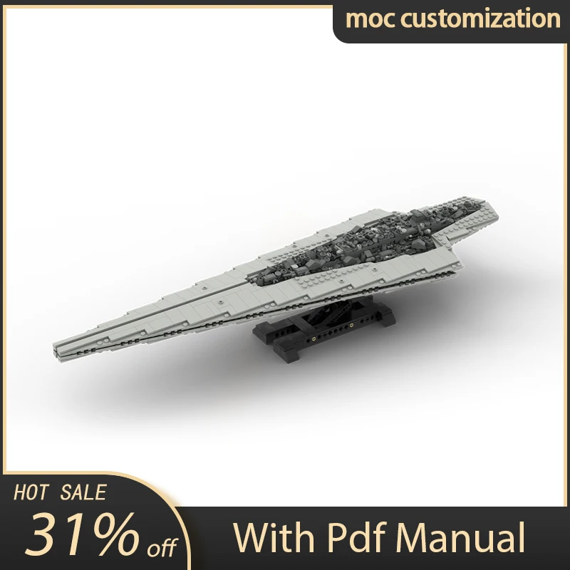 

983 шт. Moc Star Battle Executor Class Super StarDestroyer Модель Строительные блоки Кирпичи Diy Креативная сборка игрушек Праздничный подарок