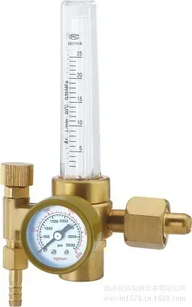 AR-191-02 Argon All Copper Gas Pressure Regulator Argon Gauge Pressure Gauge AR/CO2 G5/8 Argon Pressure Regulator