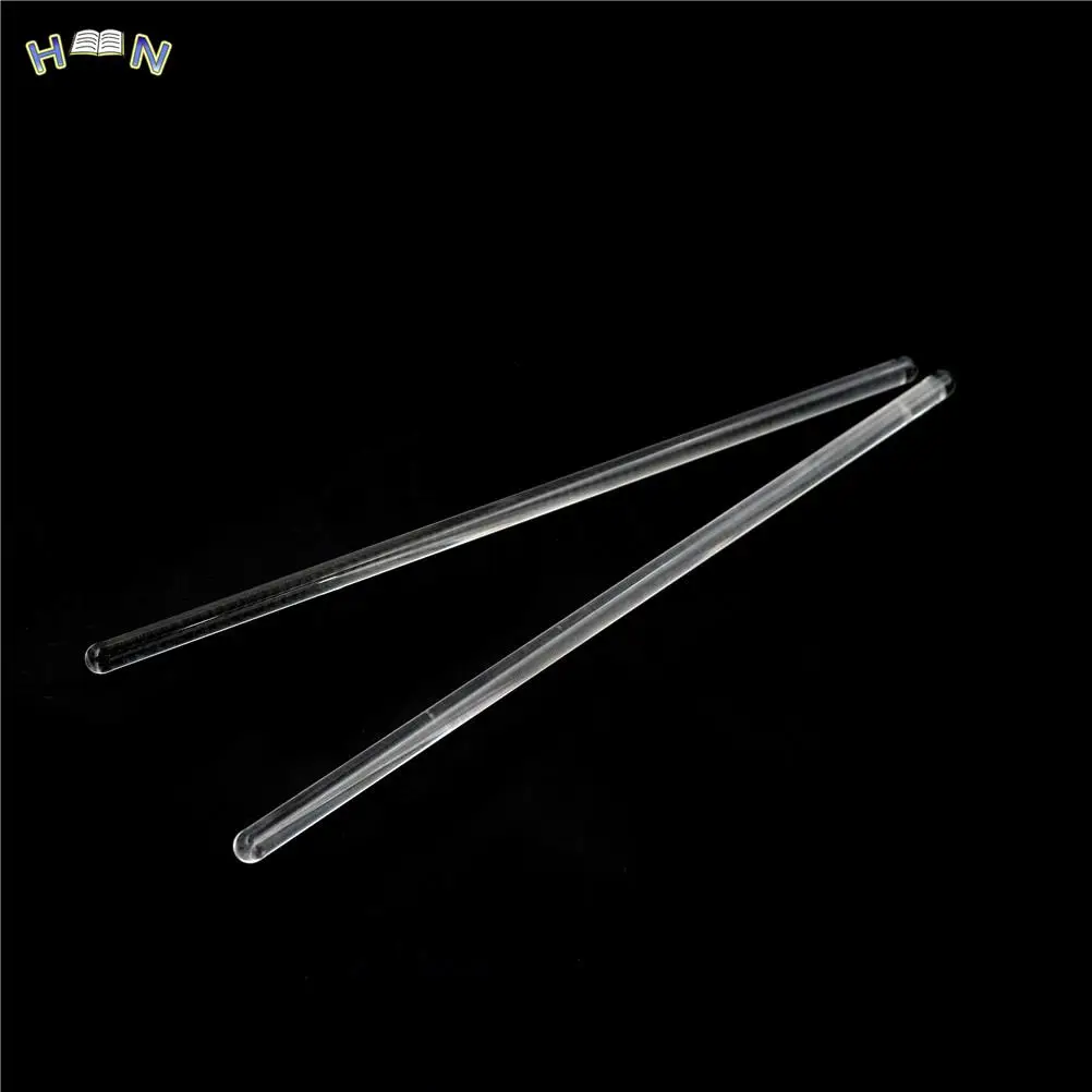 6*200mm Labor gebrauch 2 stücke Rührglas Rührstab Labor werkzeug