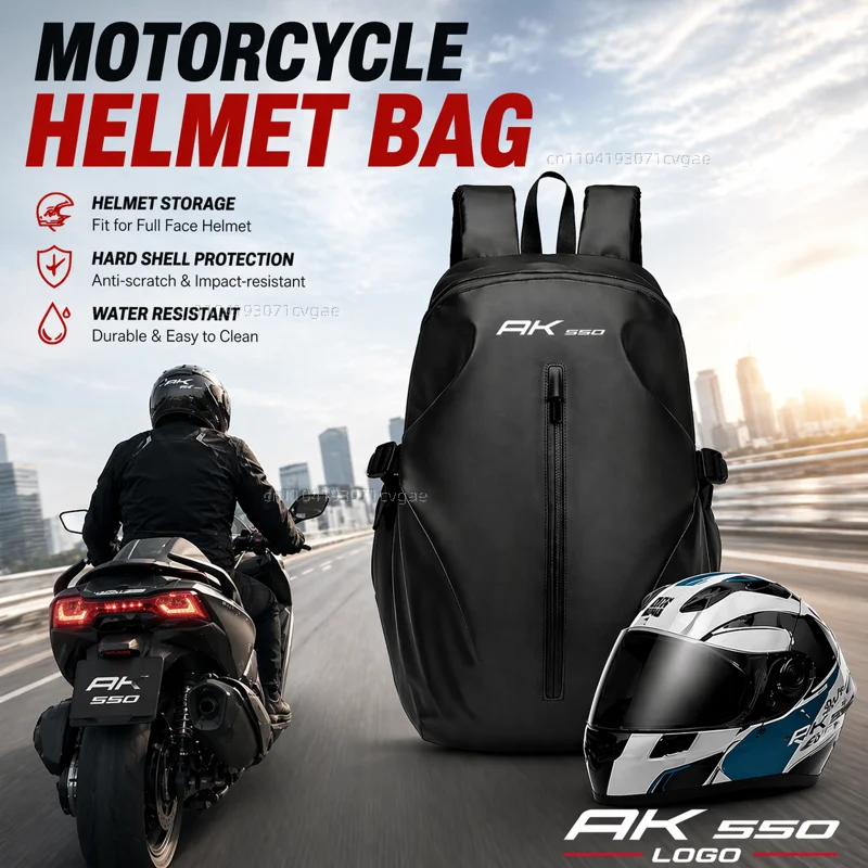 

Knight Backpack Motorcycle Helmet Bag Travel Equipment Waterproof Large Capacity Riding Gear For kymco Ak550 AK 500 550AK