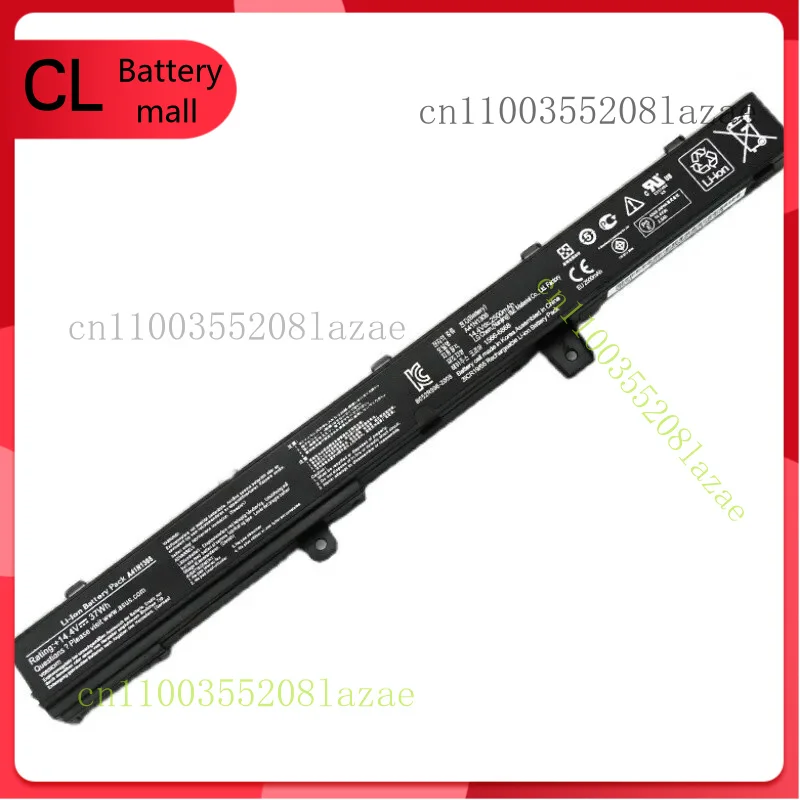 

Для Asus аккумулятор X551 X551C X551CA X551M X551MA A31N1319 A41N1308 37WH