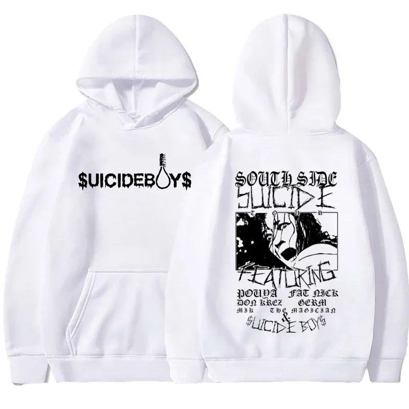 Suicide Boys Harajuku Hip-Hop Hoodies, G-59 Greyday Hoodies Fan Gifts，women Men Hoodies Long Sleeve Tops Streetwear Unisex