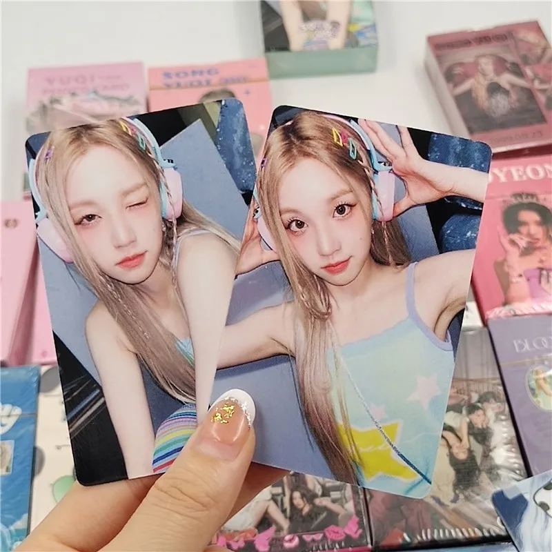 Imagem -02 - Cartões Lomo Kpop Paracartão Fotográfico Cartão Postal Presente de Fãs K-pop eu Queimo Morrer Iam -ty Gidle g g g Iam 55 Pcs Fãs