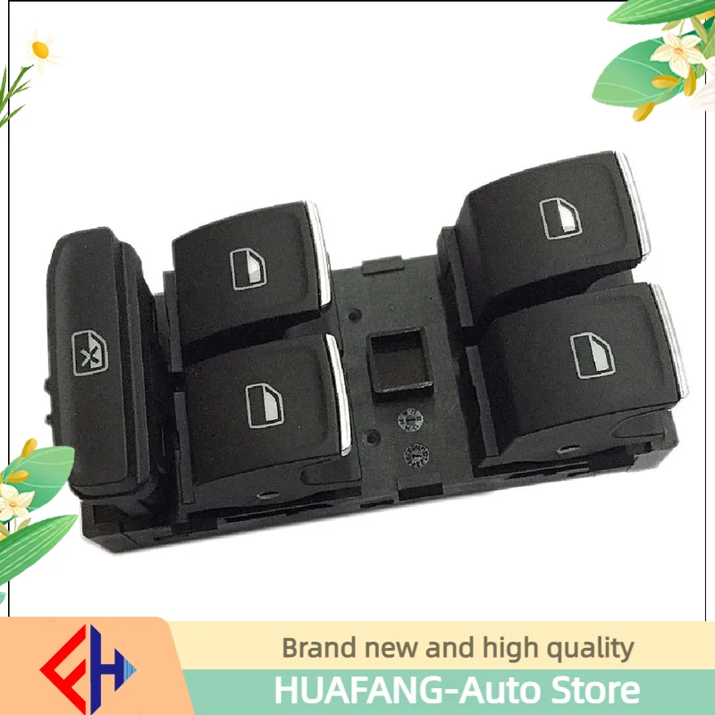 Original New Chrome Driver &passenger Side Master Window Switch Bottons For  Golf Mk7 5g0959857CWzu 855 F High Quality