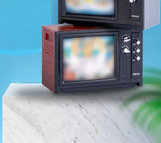 

Новые высококачественные миниатюрные украшения для кукольного домика, мини-ретро-игрушечные украшения для телевизора