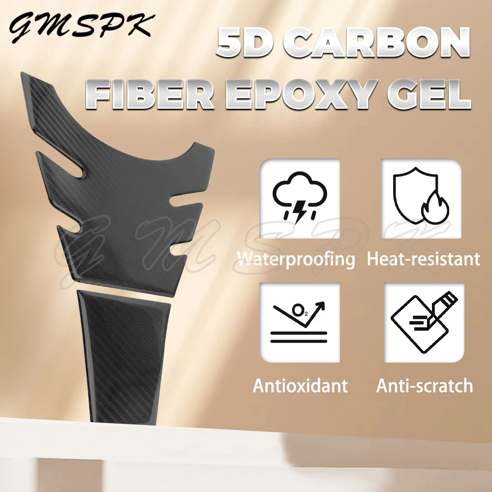 ثلاثية الأبعاد غطاء وقود دراجة نارية ملصق خزان وسادة حماية ملصق مائي صالح للانتصار ترايدنت النمر 660 900 شارع الثلاثي 765 R RS Daytona660 #3