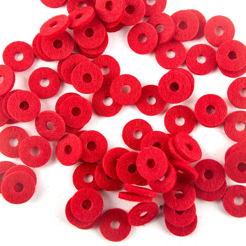 Hot 90Pcs Felt Piano Washers Pads for Piano Tuning Accessories