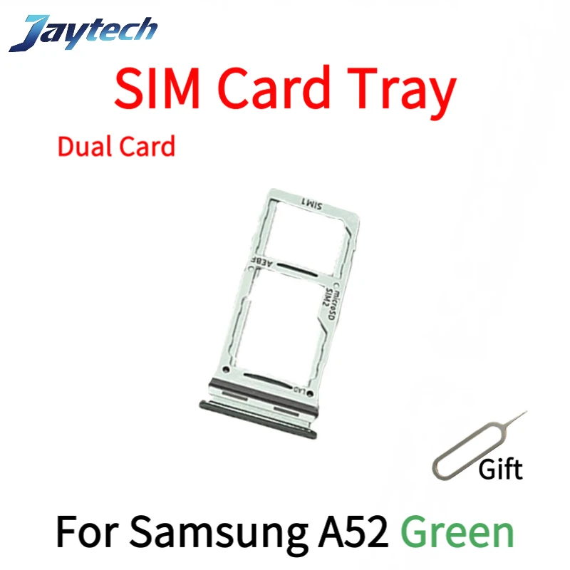 1PCS Phone Sim Card Tray Slot For Samsung A51/A52/A53 New SIM Chip Micro SD Card Holder