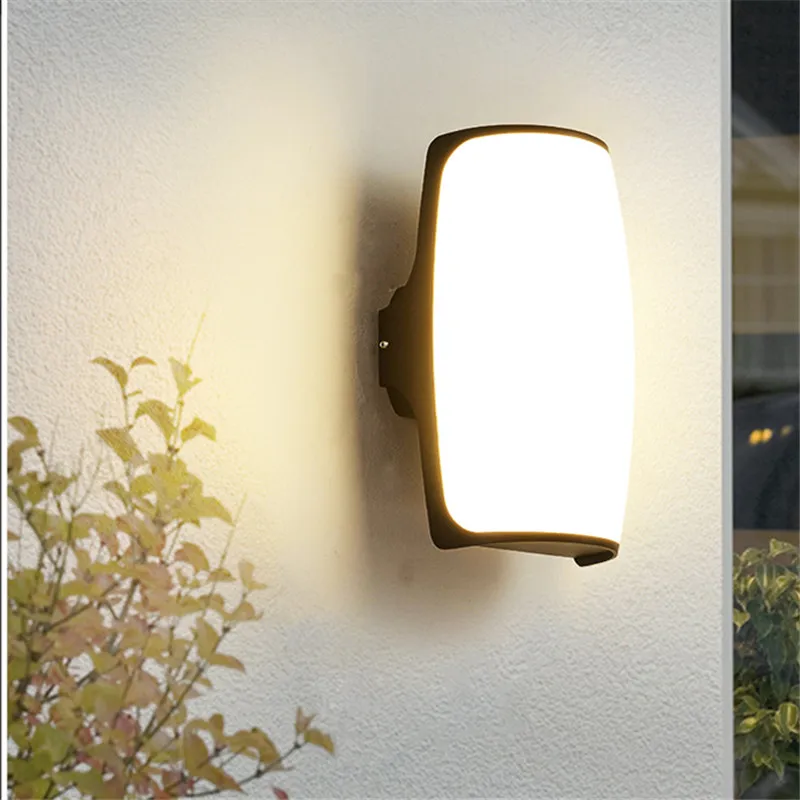 April Moderne Vintage Wandlamp Eenvoudige Creatieve Led Exterieur Schansen Buiten Waterdicht Ip65 Voor Villa Tuin Balkon Gang