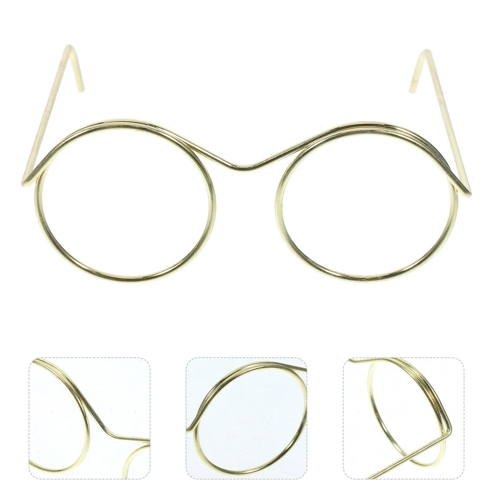10 Pcs Mini Glasses Toy Crawling Baby for Crafts Sunglasses Bulk Dolls Steel Toddler