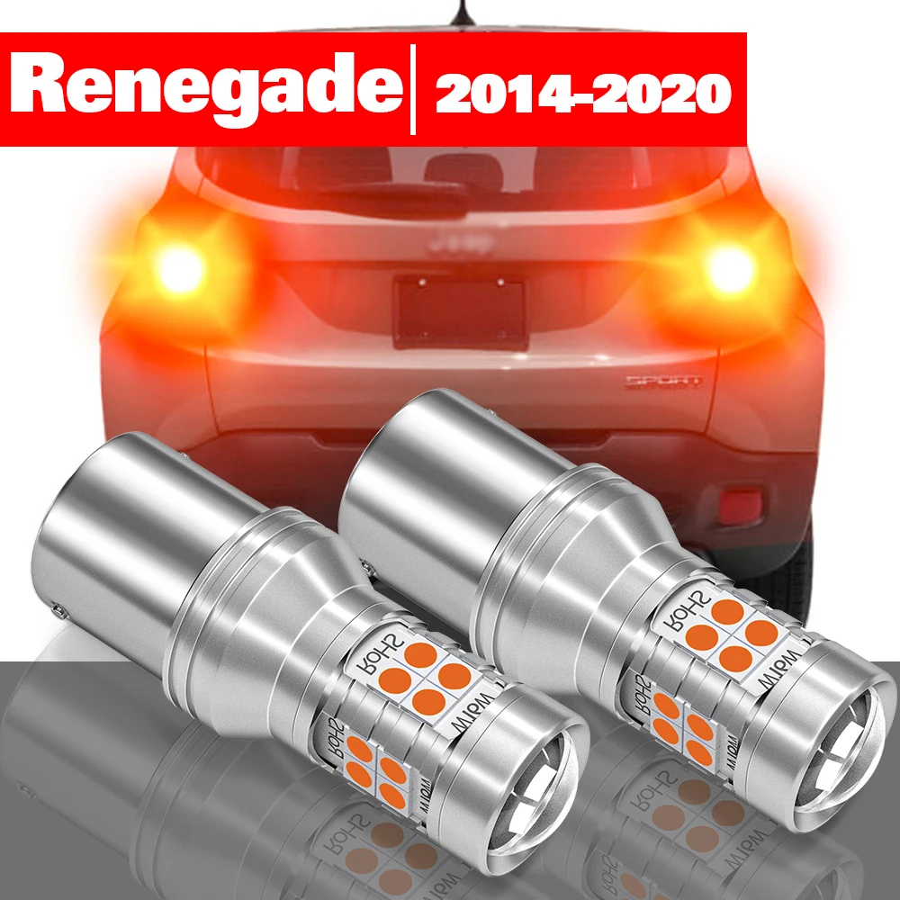 

For Jeep Renegade 2014-2020 Accessories 2pcs LED Brake Light 2015 2016 2017 2018 2019