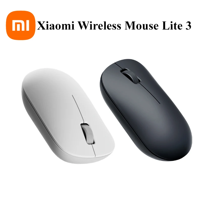 

Беспроводная мышь Xiaomi 3, версия Lite, легкий беспроводной приемник 2,4 ГГц, USB-A, соединительный порт для компьютеров