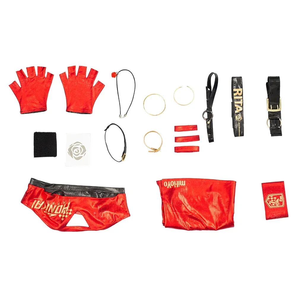 هونكاي إمباكت 3rd ريتا روسويس أزياء تنكرية للهالوين كرنفال البدلة