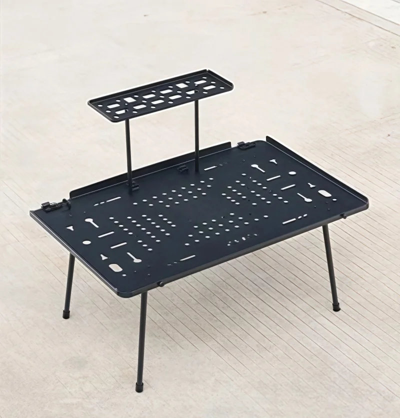 Auto Tailgate Aluminum Alloy Folding Multi-function Table Fit for BYD Leopard 8 Modified  Car Trunk Expansion Rack Upgrade Parts