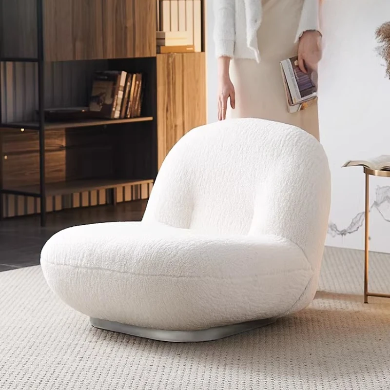 

Nordic lazy sofa chair, Sydney cashmere minimalist, casual single chair
