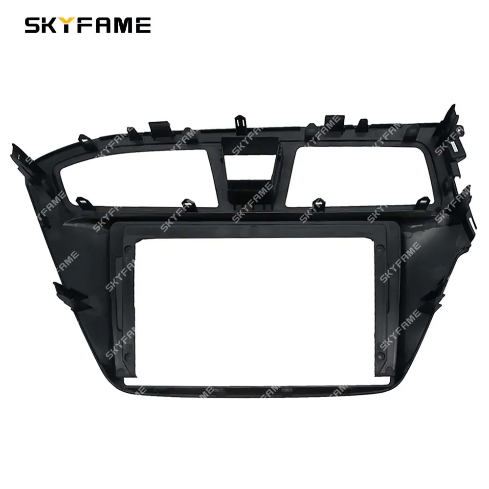 SKYFAME Car Frame Fascia Adapter Decoder Android Radio Dash Fitting Panel Kit For Hyundai I-20 i20