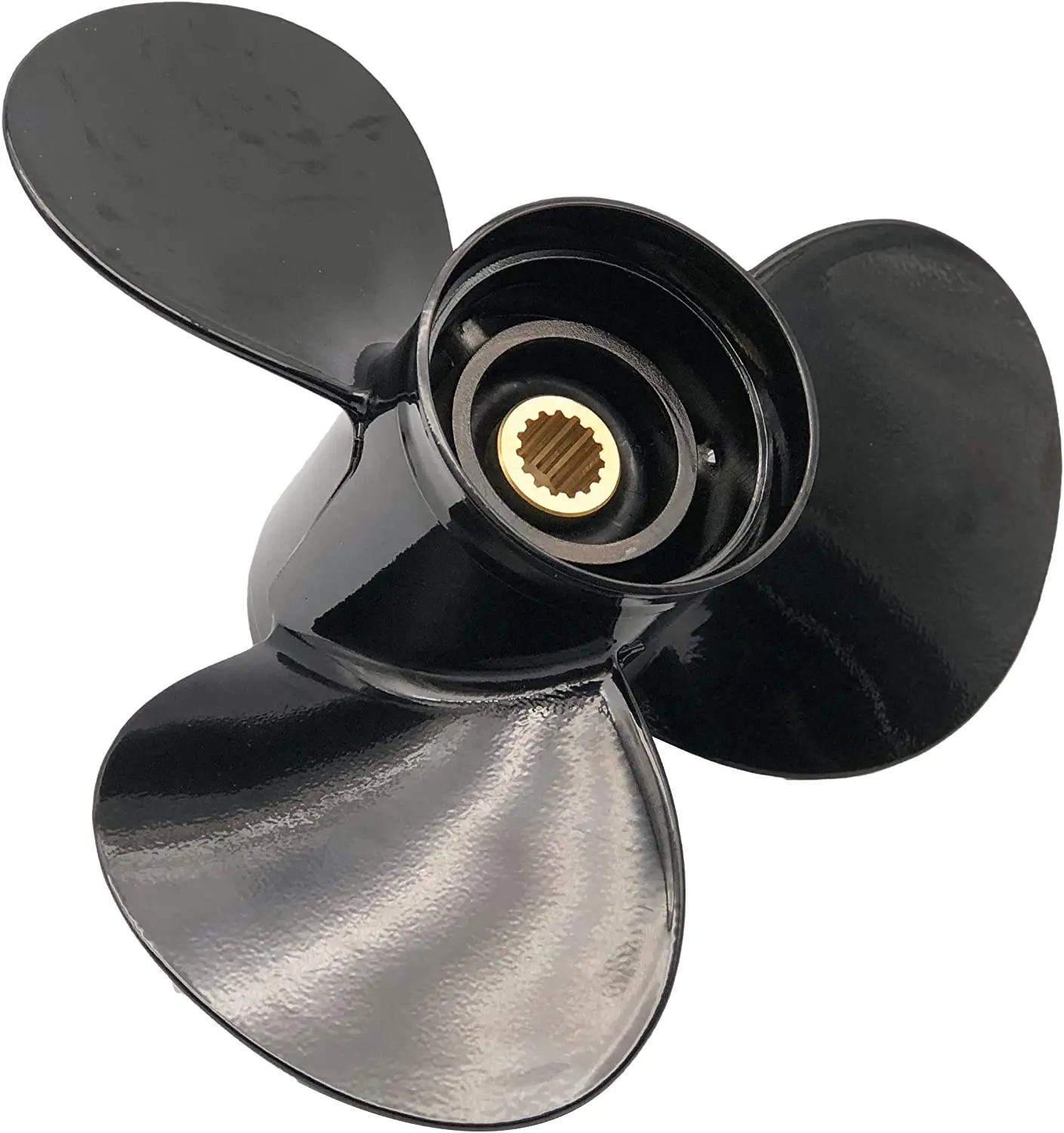 Mercury/Mariner/Mercruiser Outboard Motor Aluminum Propeller 11 1/8*13 OEM：48-855860A 3-Blade 13-Spline 25HP30HP40HP60HP70HP