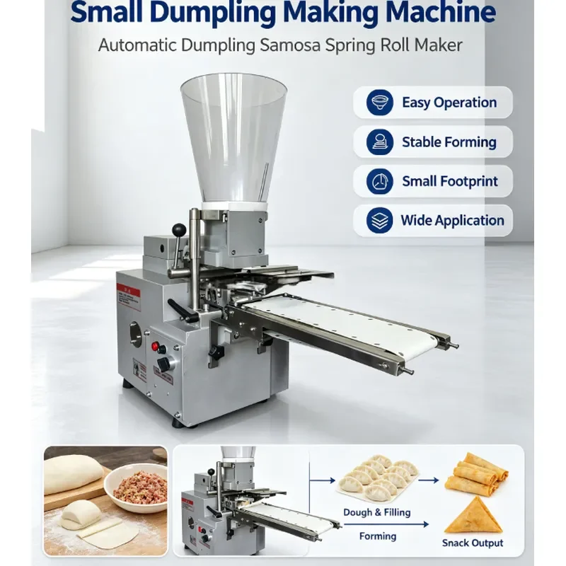 Automatic Meat Pie Maker for Wonton Dumpling Pilgrim Grilled Dumpling Pancake Enchilada Samosa Making Machine Kitchen Tool