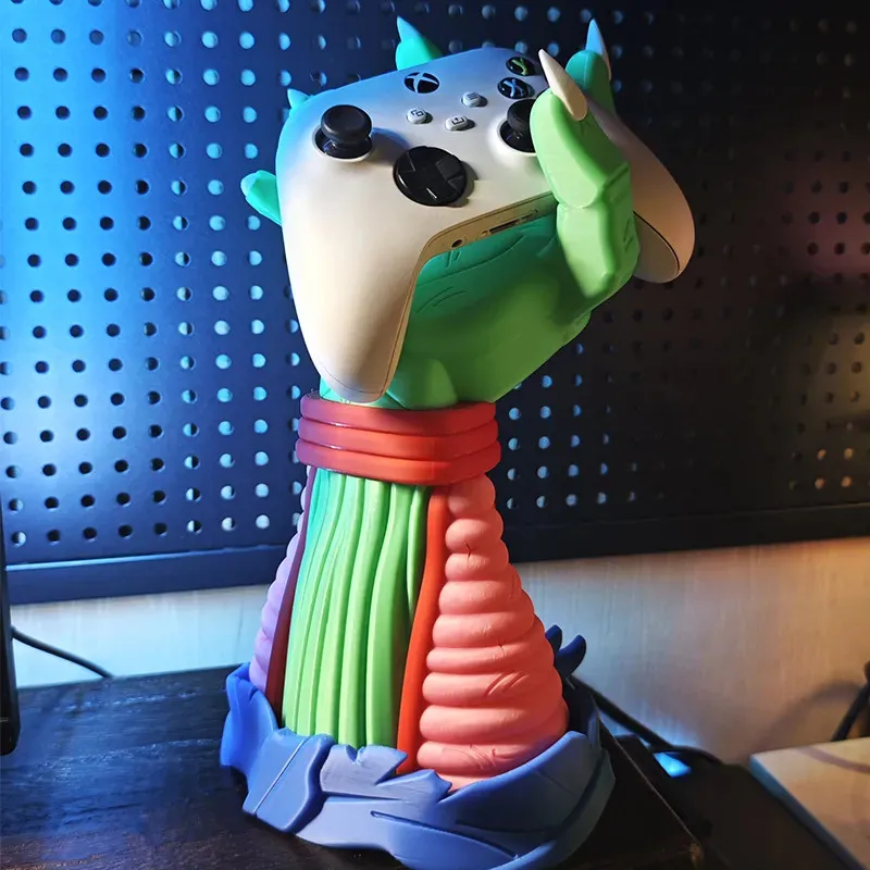 30cm/11.81in Dragon Ball Piccolo Arm Display Stand Ps5 Ps4 Xbox Switch Controller Headset Anime Holder Figure Boy Toy Gift view 3