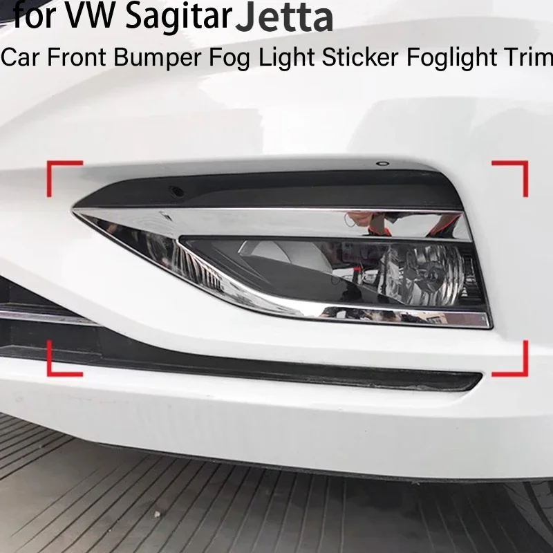 

Автомобильный передний бампер, противотуманная эконаклейка, чехол для VW Sagitar Jetta, внешние аксессуары 2019 2020 2021